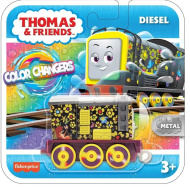 Fisher-Price: Thomas a přátelé - Měnicí barvy lokomotiva - Diesel - Mattel