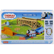 Fisher-Price: Thomas a přátelé - Wooden Bridge Delivery set - Mattel