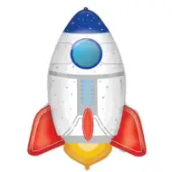 Fóliový balón ve tvaru rakety 77 cm