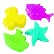 Formičky do písku 4 ks - D-Toys