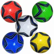 Fotbalový míč s hvězdným vzorem, velikost 23 cm, v různých provedeních, 1 ks