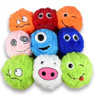 Fuzzy Monsters chlupaté plyšové koule v různých variantách 23cm