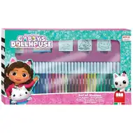 Gabi domeček pro panenky 36dílná razítková sada s fixem - Multiprint