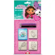 Gabi domeček pro panenky razítková sada s tužkami - Multiprint