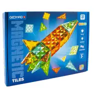Geomag: Magnetické dlaždice Gems Rocket 32dílná raketová sada