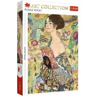 Gustav Klimt: Dáma s vějířem 1000dílné puzzle - Trefl