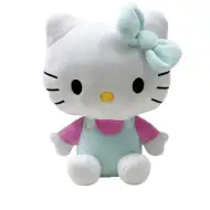 Hello Kitty a její přátelé plyšák, 23 cm - Modrý