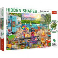 Hidden Shapes: Cestování s obytným vozem puzzle 1000 dílků - Trefl