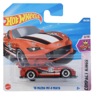 Hot Wheels: 2015 Mazda MX-5 Miata červené autíčko 1/64 - Mattel