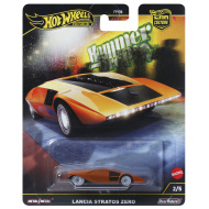 Hot Wheels: Auto Cool-túra autíčko Lancia Stratos Zero 1/64 - Mattel