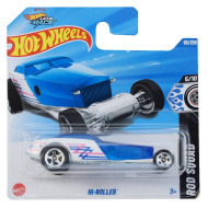 Hot Wheels: Hi-Roller modrá-bílá autíčko 1/64 - Mattel