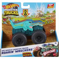 Hot Wheels Monster Trucks: Mega Wrex monster auto s osvětlením a zvukovými efekty 1/43 - Mattel