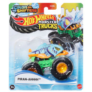 Hot Wheels Monster Trucks: Měnič barev - Piran-Ahhhh - Mattel