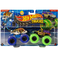 Hot Wheels Monster Trucks Piran-Ahhhh vs Haul Yall dvojitý balíček vozidel - Mattel