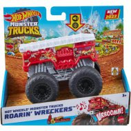 Hot Wheels Monster Trucks: Roarin Wreckers autíčko se světelnými a zvukovými efekty 1/43 - Mattel