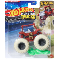 Hot Wheels Monster Trucks: The Flintmobile – monster autíčko 1/64 – Mattel