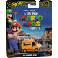 Hot Wheels Pop kultura série - Super Mario Bros. Movie - Plumber Van autíčko 1/64 - Mattel