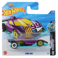 Hot Wheels: Punk Rod fialové autíčko 1/64 - Mattel