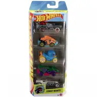 Hot Wheels: Street Beasts sada 5 vozidel 1/64 - Mattel