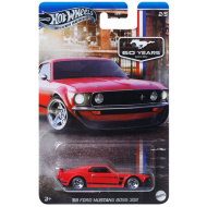 Hot Wheels: Sváteční autíčko 69 Ford Mustang Boss 302 1/64 - Mattel