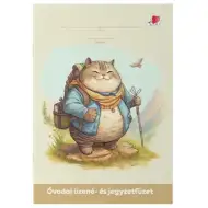 ICO: Cat Mateřská školní komunikační a poznámkový sešit A5, 32 listů