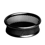 ICO: Černý držák na kovové sponky pro papír