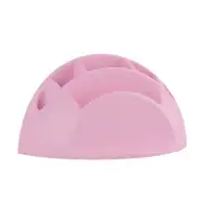 ICO: Chytrý stojan na psací potřeby v pastelově růžové barvě