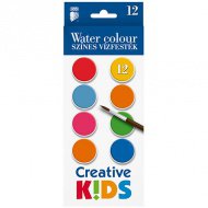 ICO: Creative Kids akvarelové barvy 12ks 28mm