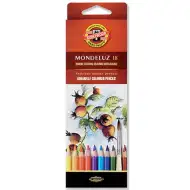 ICO: Koh-I-Noor Mondeluz 3717 Akvarelové barevné tužky sada 18ks
