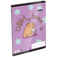 ICO: LizzySuli Lollipop Capybara čtverečkovaný sešit A5 27-32