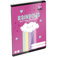 ICO: LizzySuli Lollipop Rainbow čtverečkovaný sešit A/5 27-32