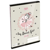 ICO: LizzySuli Lovely Ballerina Tiny Dancer čtverečkovaný sešit A/5 27-32
