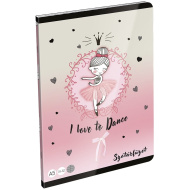 ICO: LizzySuli Lovely Ballerina Tiny Dancer slovníček A/5 31-32