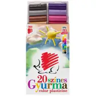 ICO: SÜNI barevná modelína 20 barev 400g