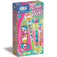 Idea! Kreativní sada na výrobu per s motivem sladkostí - Clementoni