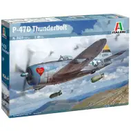 Italeri 1/48 P-47D Thunderbolt model letadla