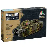 Italeri 1/56 Char B1 Bis tank model