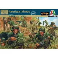 Italeri 1/72 Americká pěchota WWII. vojenské figurky