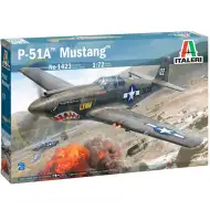 Italeri 1/72 P-51A Mustang stíhačka model