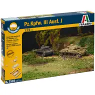 Italeri 1/72 Pz.Kpfw. III Ausf. J tank 2ks modelová sada