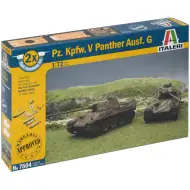 Italeri 1/72 Pz. Kpfw. V Panther Ausf. G Panther tank 2ks modelová sada
