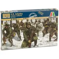 Italeri 1/72 U.S. Infantry WWII. Zimní uniforma - model vojáků.