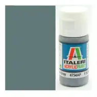 Italeri Flat Dark Gray (4754AP) - Matná tmavě šedá modelářská barva 20 ml