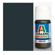 Italeri Flat Gun Metal (4681AP) - Matná barva na modely zbraní 20 ml