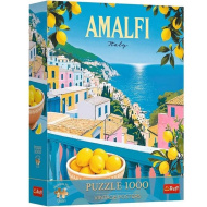 Itálie Amalfi vintage plakáty prémiové plus 1000dílné puzzle - Trefl