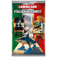 Italská Brainrot Lamincard sběratelská karta