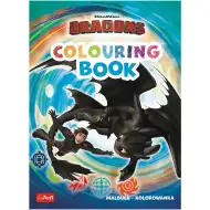 Jak vycvičit draka omalovánky - Trefl