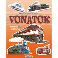 Jak zajímavý je svět... Samolepková knížka o vlacích