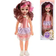 Jenny: Blondýnka nebo brunetka stylová módní panenka se zvukovými efekty 46cm ve dvou variantách 1ks