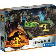 Jurassic World 3: Hračkový set s bažinatými dinosaury - Clementoni